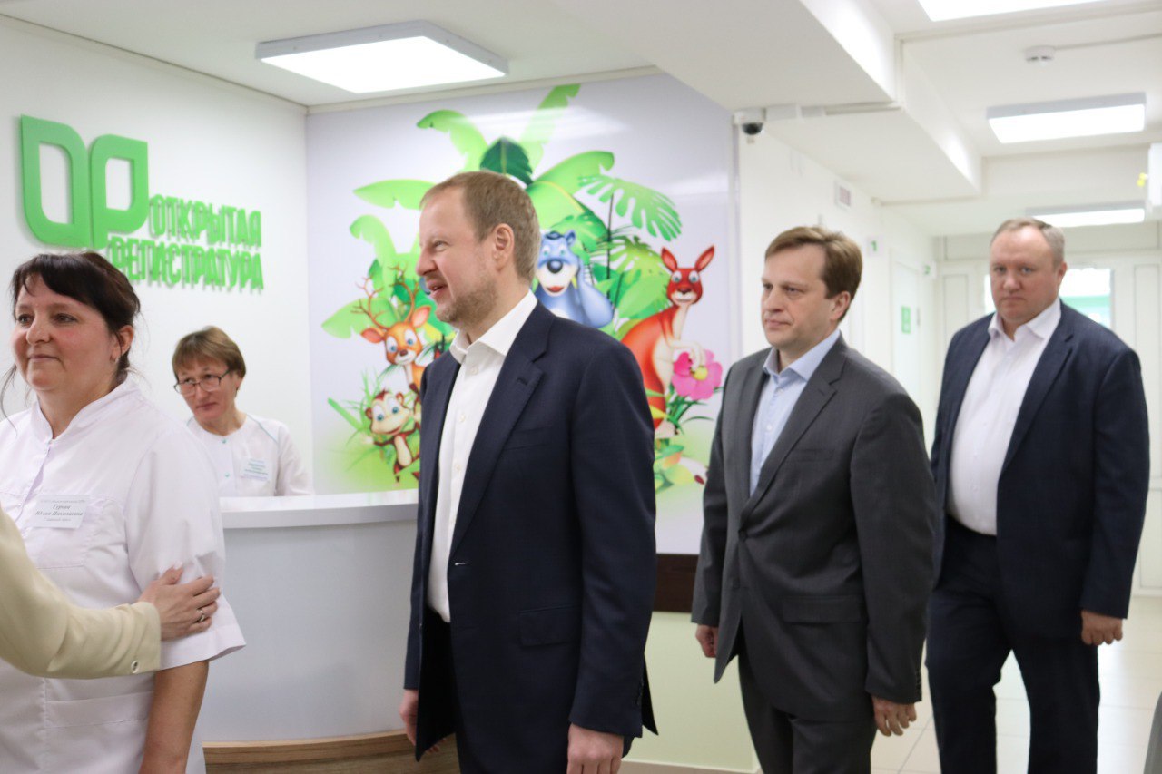 Визит губернатора Алтайского края.